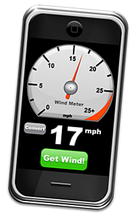 Wind Meter no iPhone da Apple